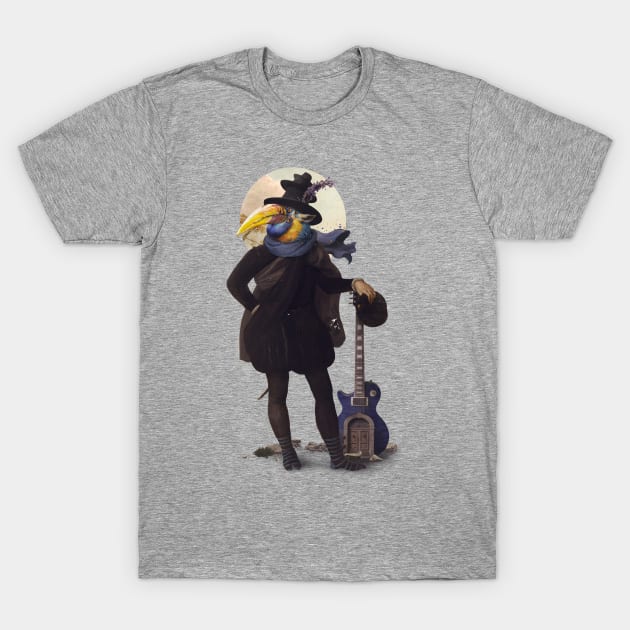 Bird of the street T-Shirt by Demented